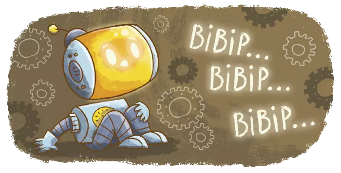 A kisrobot az órában