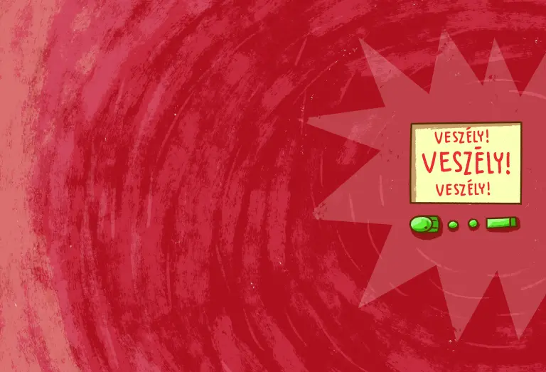 Figyelem! Veszély!