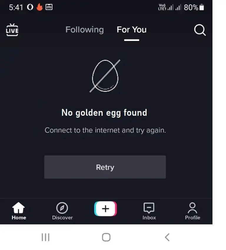 Tiktok screen